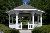 Wolfeboro, NH - Cate Park Gazebo - Park  View